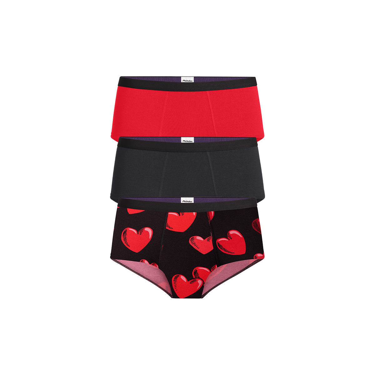 UltraModal™ Core Cheeky Brief 3-Pack | Floating Hearts Pack