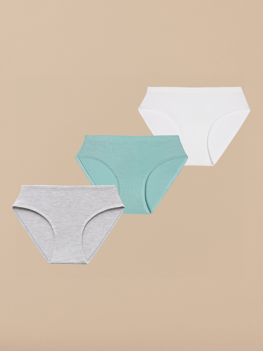 UltraModal™ FeelFree Girls Bikini Brief 3-Pack | Girls Classic Pack