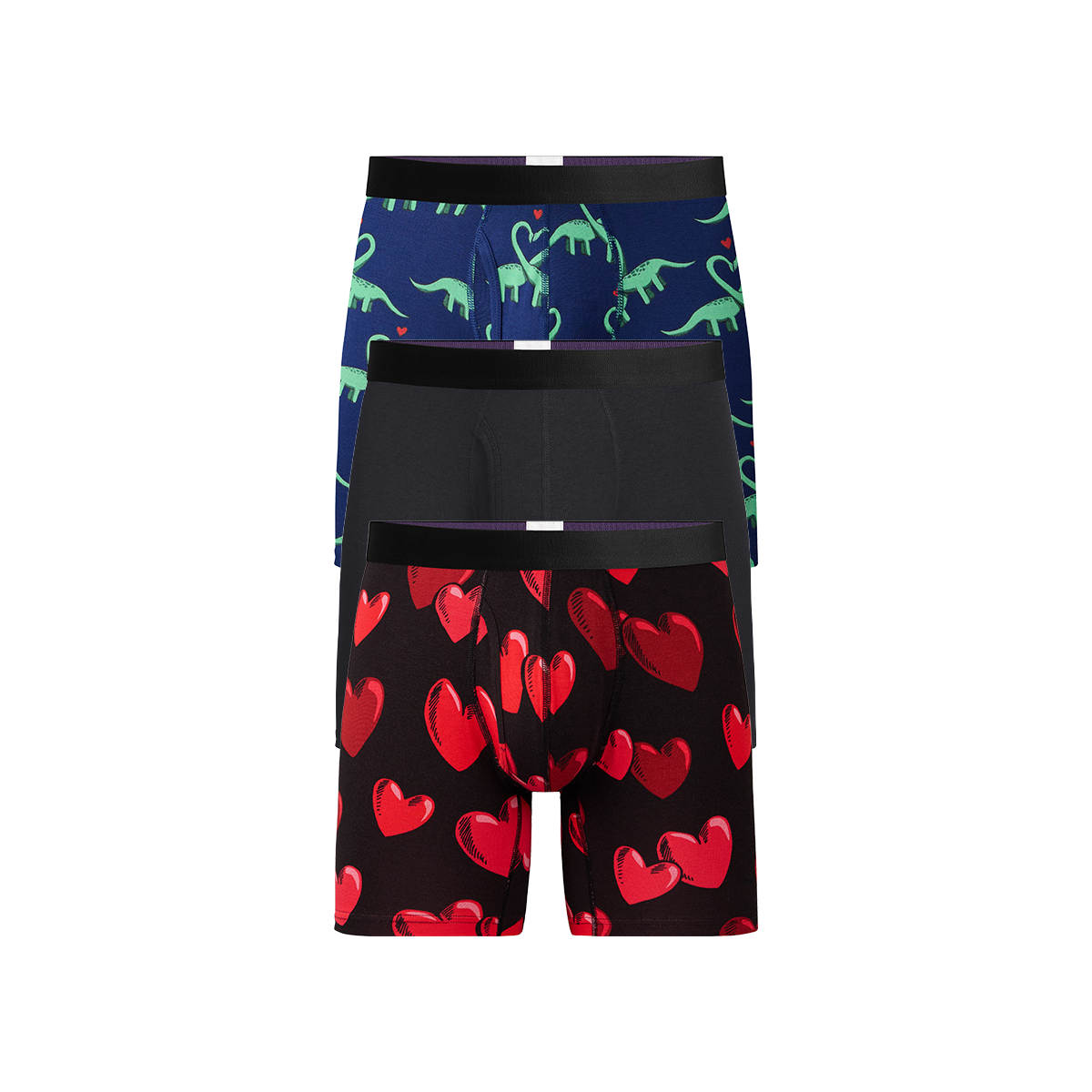 UltraModal™ Core Boxer Brief w/ Fly 3-Pack | Saur in Love Pack