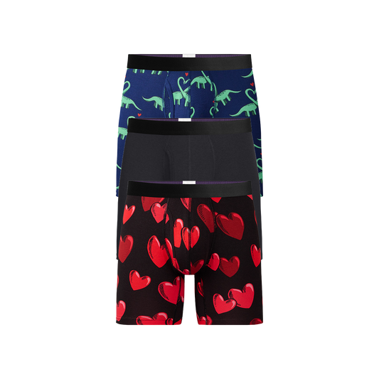 UltraModal™ Core Boxer Brief w/ Fly 3-Pack | Saur in Love Pack