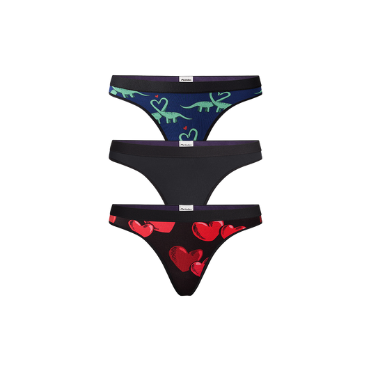 UltraModal™ Core Thong 3-Pack | Saur in Love Pack