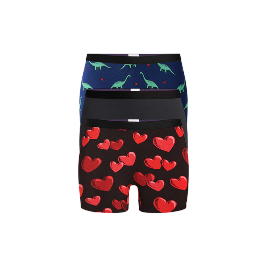 UltraModal™ Core Boyshort 3-Pack | Saur in Love Pack