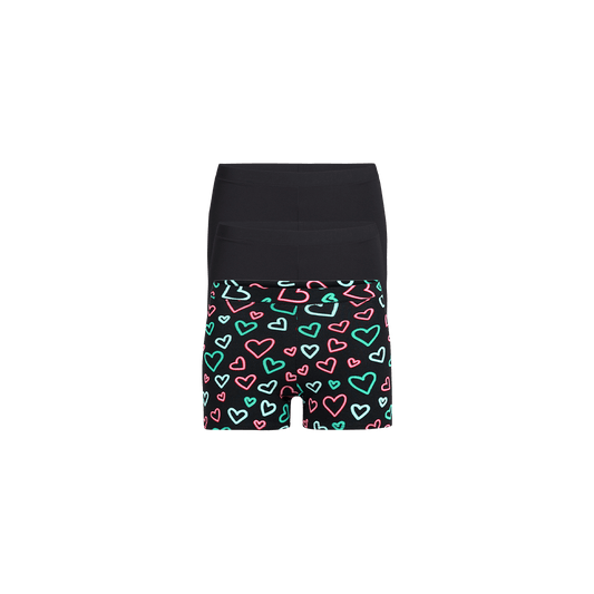 FeelFree Boyshort 3-Pack | Electric Hearts Pack