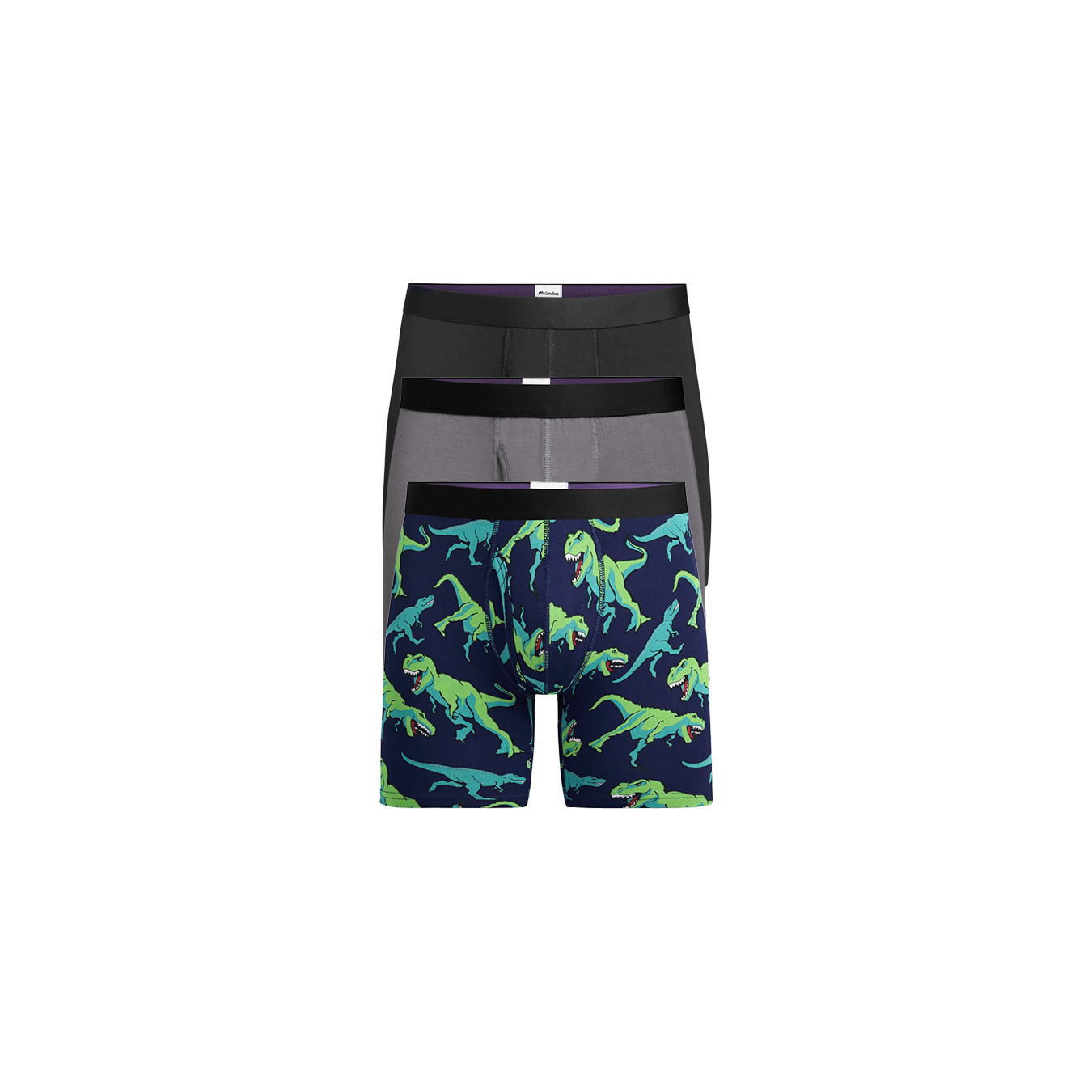 Boxer Brief w/ Fly 3-Pack | T-Rexin Pack