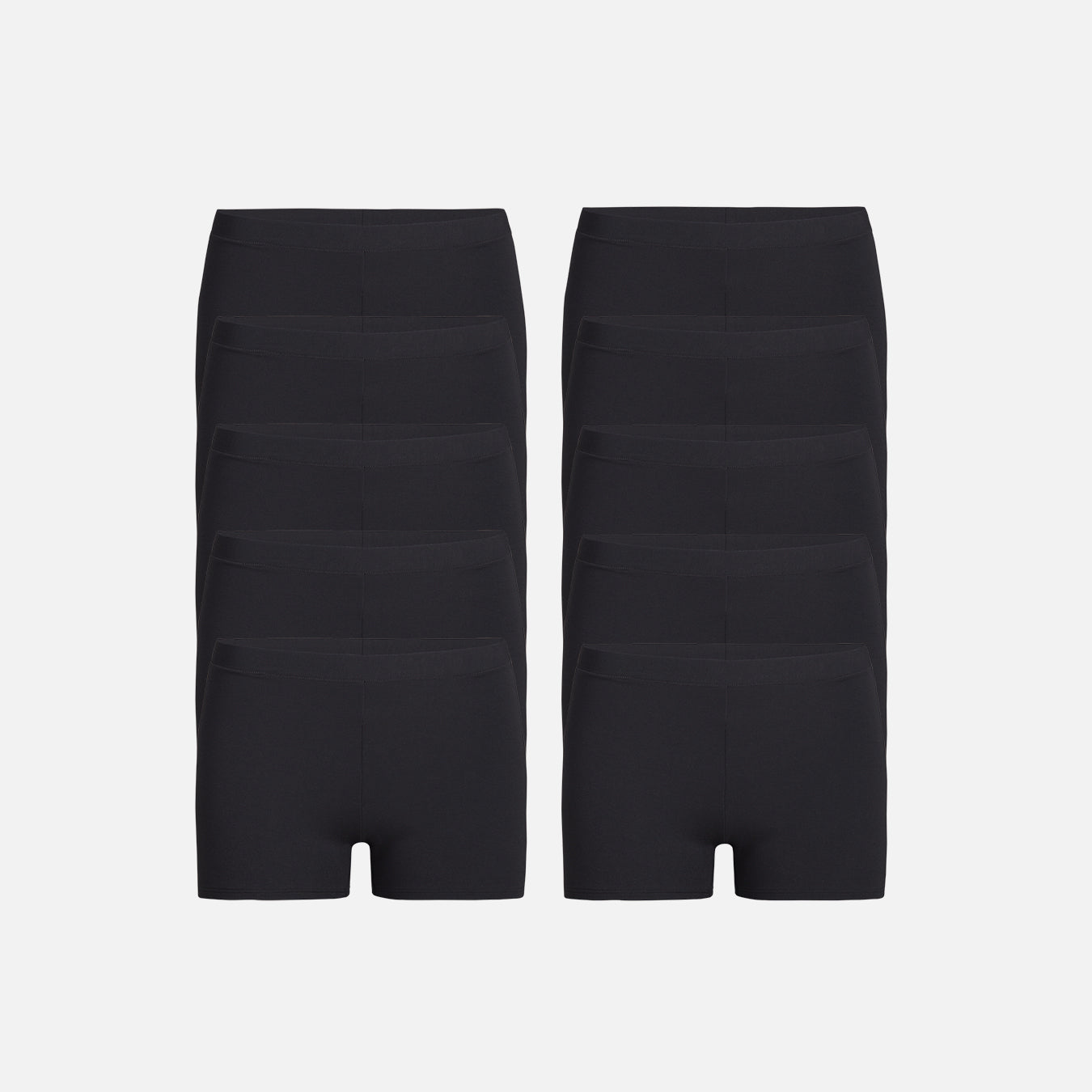 FeelFree Boyshort 10-Pack | Black