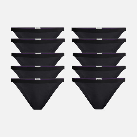 UltraModal™ Core String Bikini 10-Pack | Black