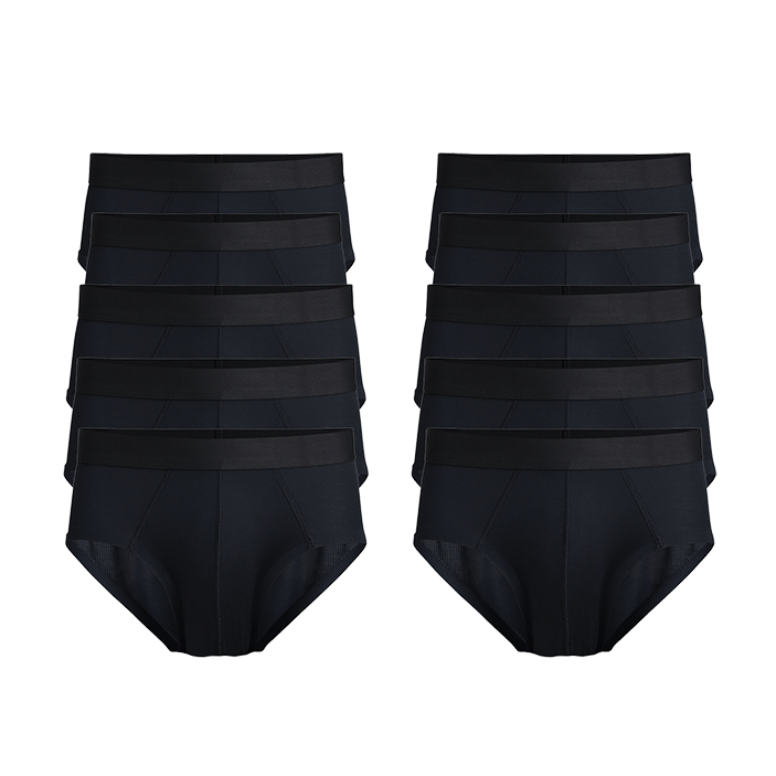 MoveMe Brief 10-Pack | Black