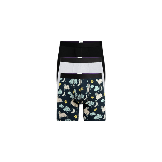 Boxer Brief w/ Fly 3-Pack | Sound Ashleep Pack