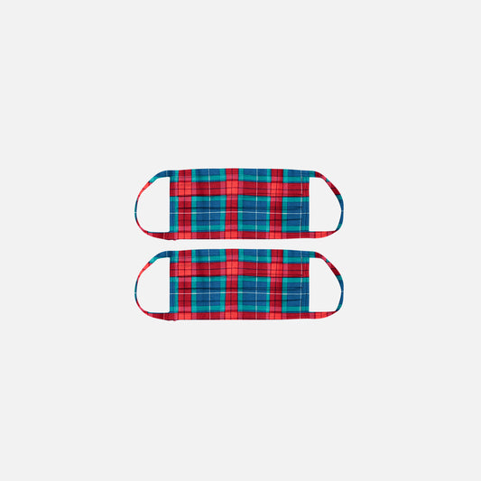 Face Mask Pair | Very Merry Plaid