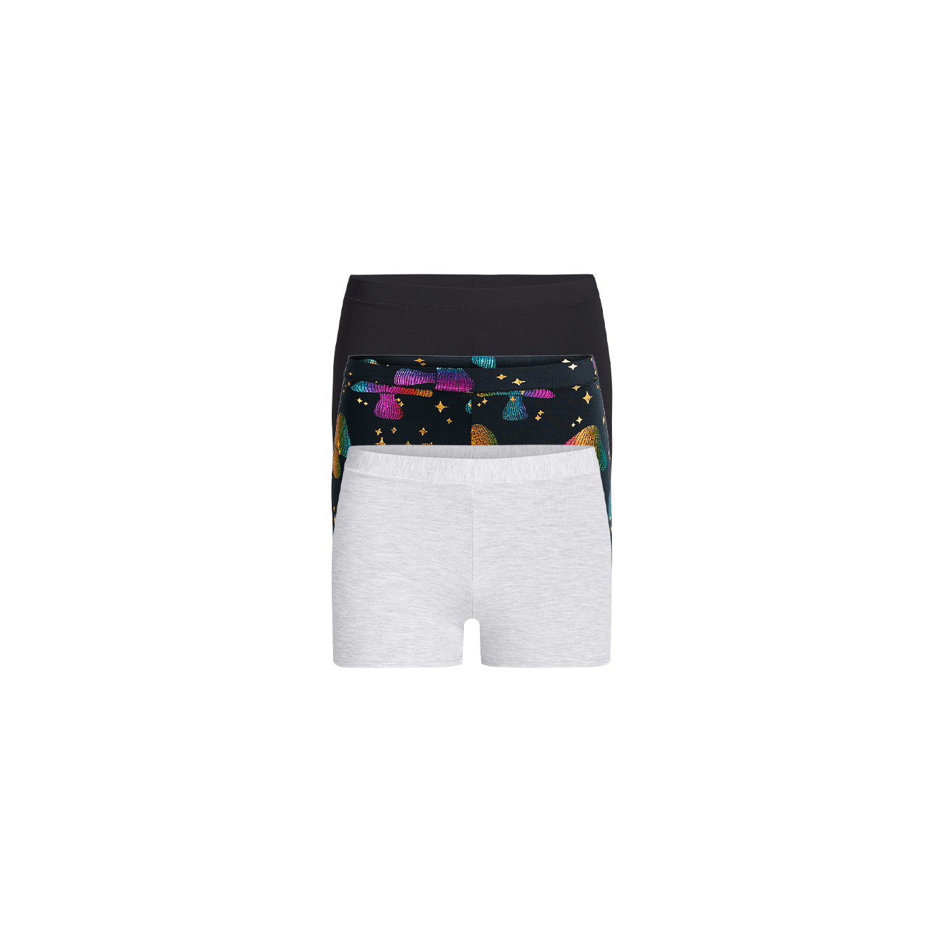 FeelFree Boyshort 3-Pack | Disco Shrooms Pack