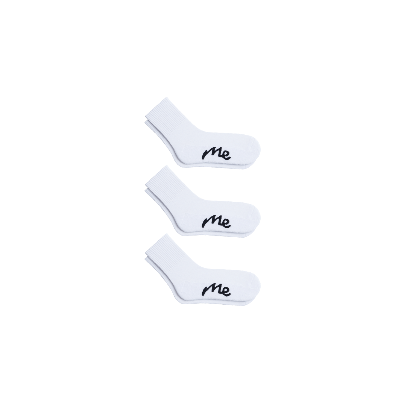 Quarter Sock 3-Pack | White