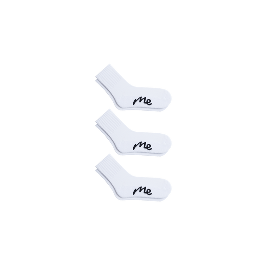 Quarter Sock 3-Pack | White