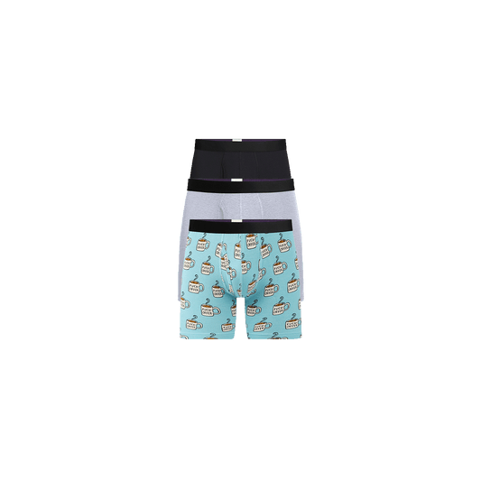 Boxer Brief w/ Fly 3-Pack | F-Offee Pack