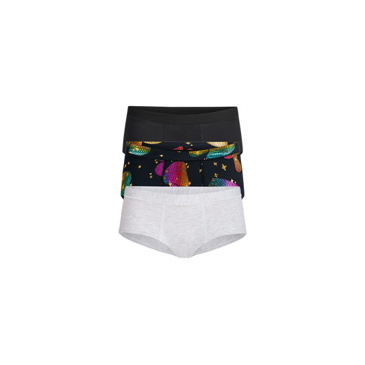 FeelFree Cheeky Brief 3-Pack | Disco Shrooms Pack