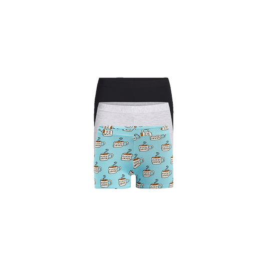 FeelFree Boyshort 3-Pack | F-Offee Pack