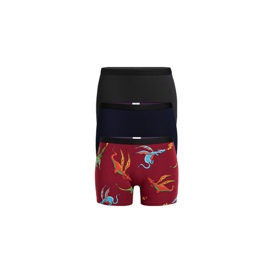 UltraModal™ Core Boyshort 3-Pack | Fired Up Pack