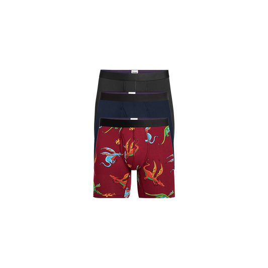 Boxer Brief w/ Fly 3-Pack | Fired Up Pack