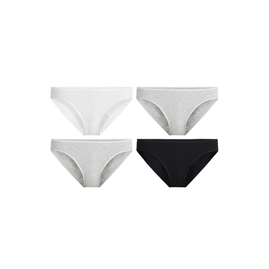 Stretch Cotton Bikini 4-Pack | Cotton Classic Pack