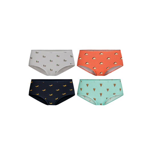 Stretch Cotton Hipster Brief 4-Pack | Cotton Adventurous Pack