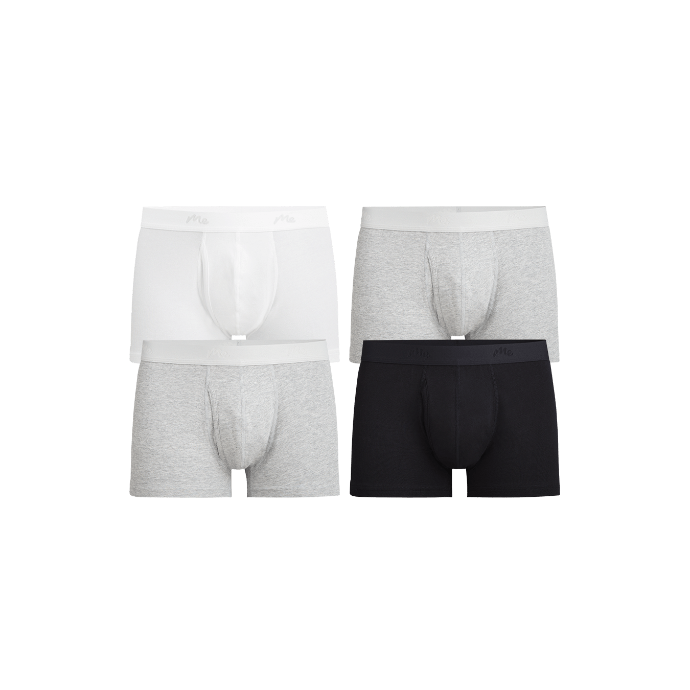 Stretch Cotton Trunk w/ Fly 4-Pack | Cotton Classic Pack