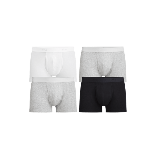 Stretch Cotton Trunk w/ Fly 4-Pack | Cotton Classic Pack