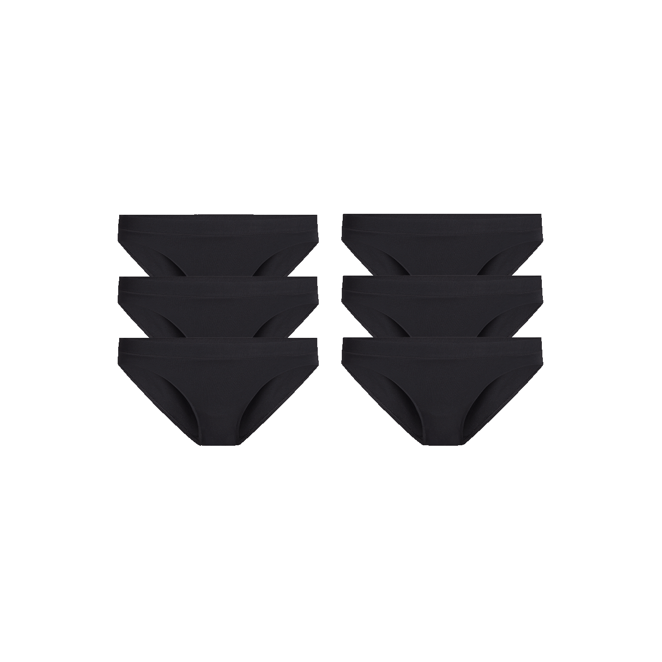 FeelFree Bikini 6-Pack | Black