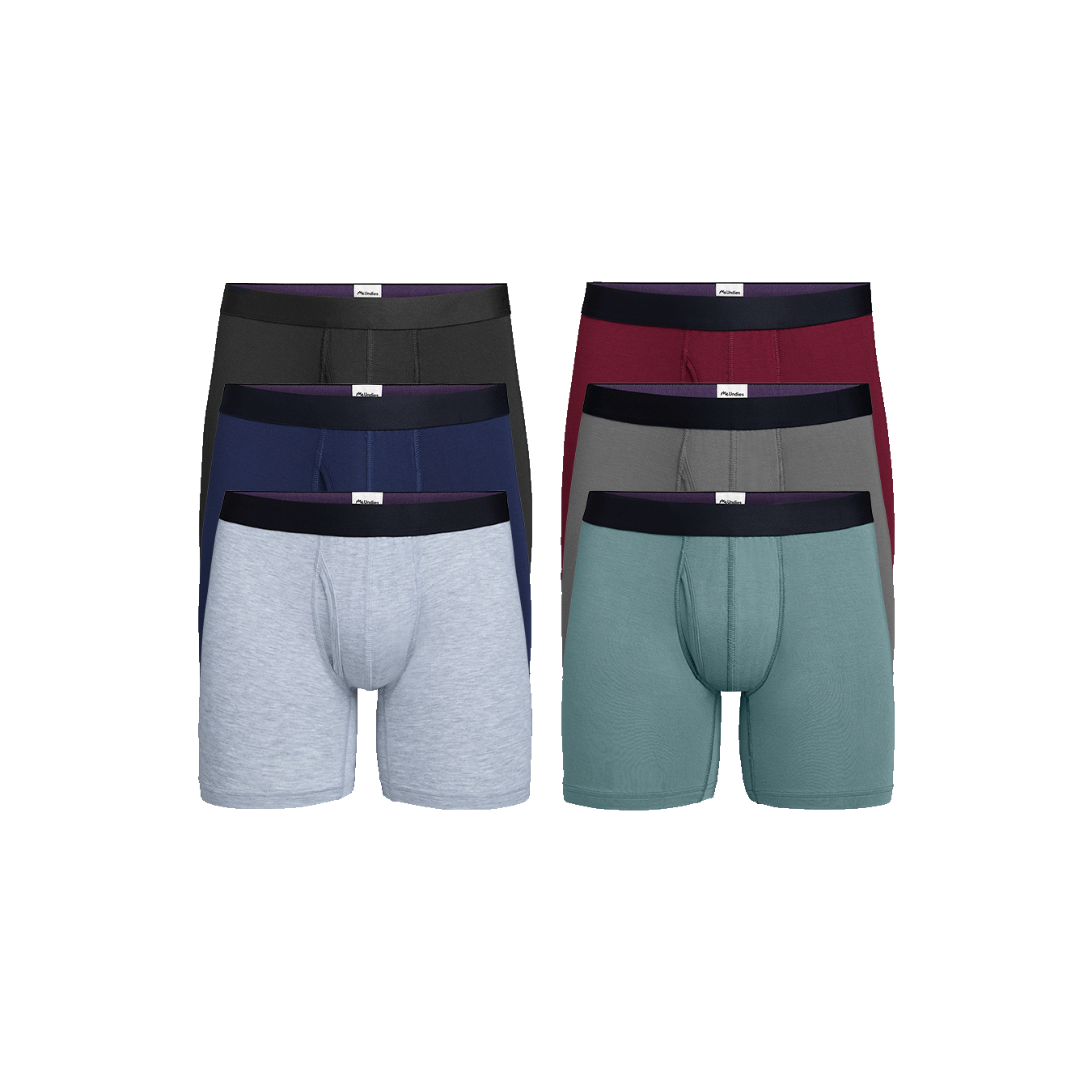 Boxer Brief w/ Fly 6-Pack | Classic Pack