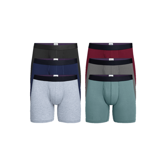 Boxer Brief w/ Fly 6-Pack | Classic Pack