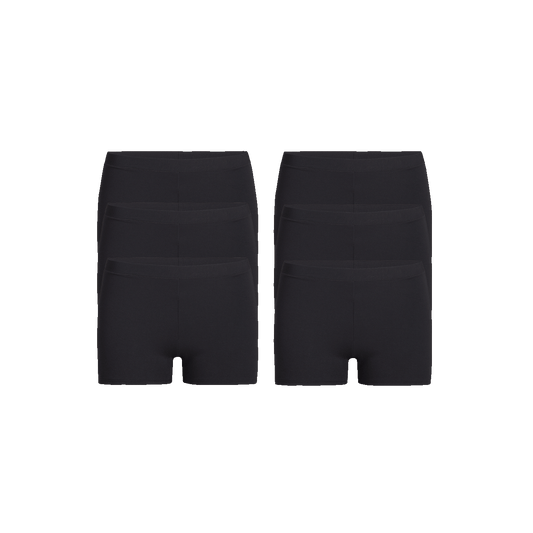 UltraModal™ FeelFree Boyshort 6-Pack | Black