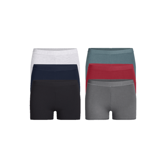 Feelfree Boyshort 6-Pack | Classic Pack