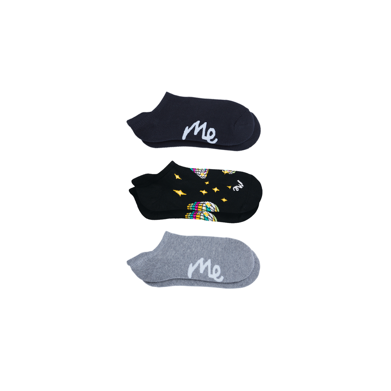 Ankle Sock 3-Pack | Disco Shrooms Pack