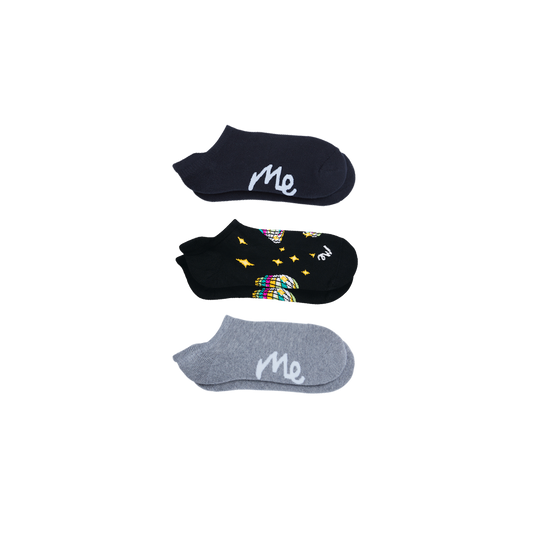 Ankle Sock 3-Pack | Disco Shrooms Pack