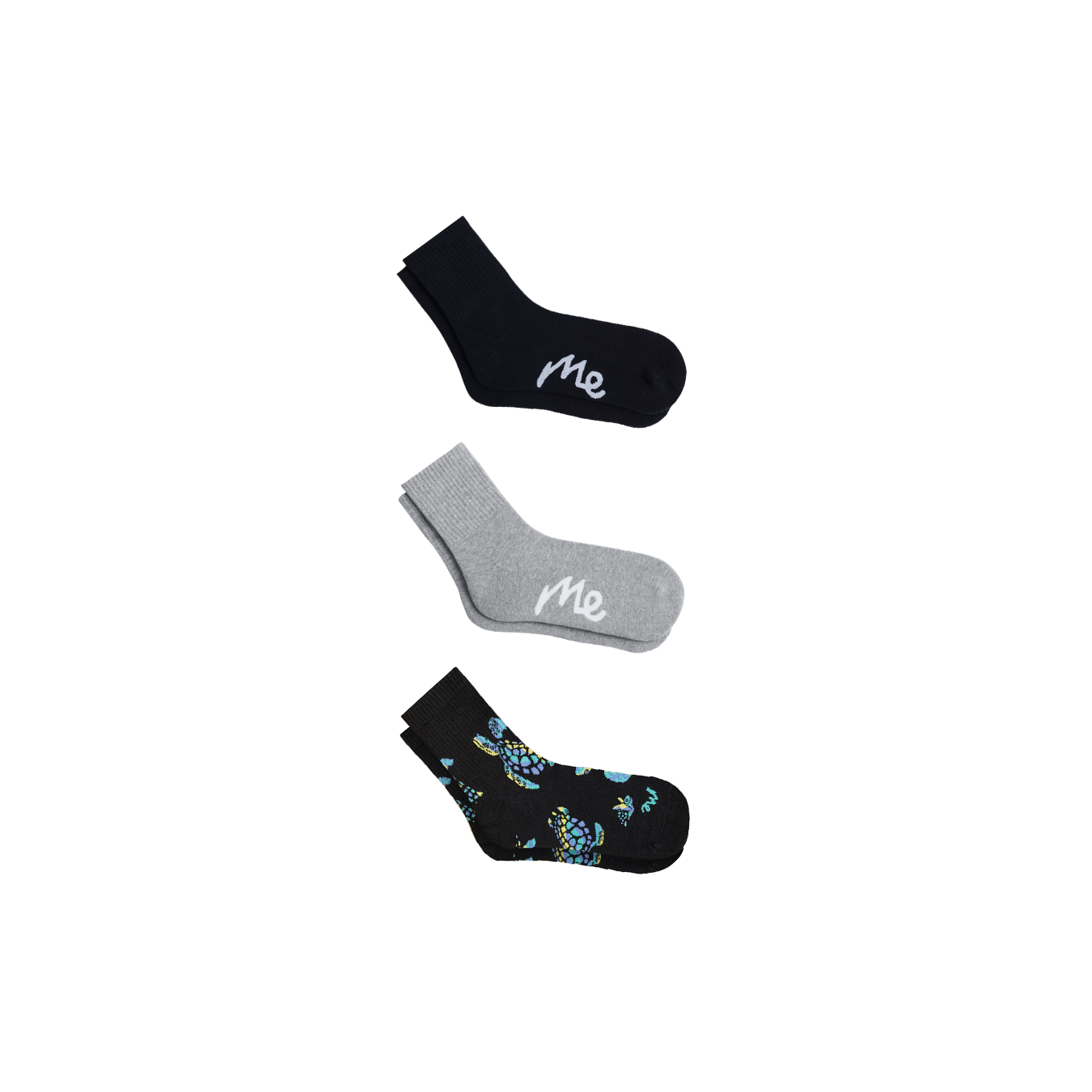 Quarter Sock 3-Pack | Turtley Awesome Pack