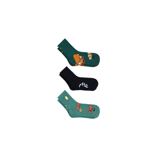 Quarter Sock 3-Pack | Campin' Out Pack