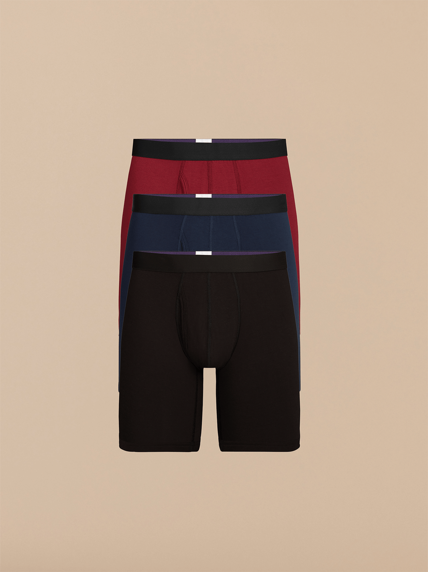 Long Boxer Brief w/ Fly 3-Pack | Classic Pack