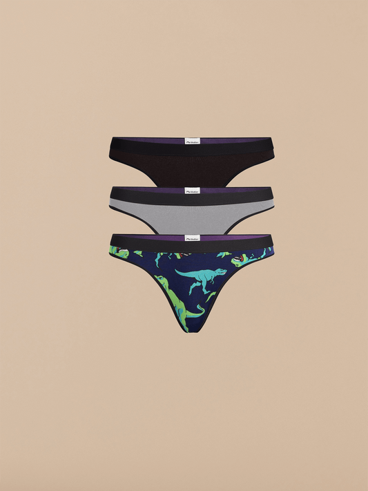 Thong 3-Pack | T-Rexin Pack