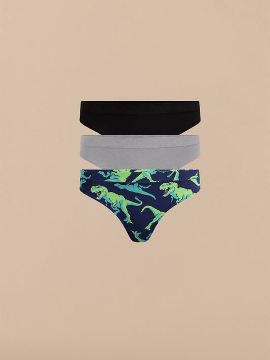 FeelFree Thong 3-Pack | T-Rexin Pack