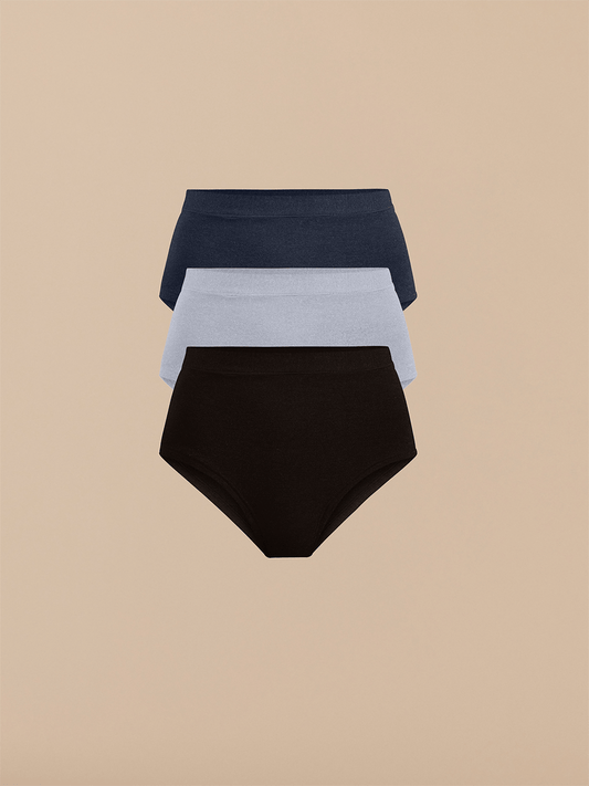 FeelFree High-Waisted Cheeky 3-Pack | Classic Pack