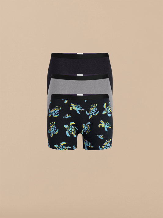 UltraModal™ Core Boyshort 3-Pack | Turtley Awesome Pack