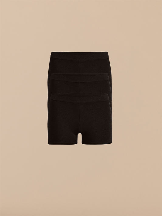 FeelFree Boyshort 3-Pack | Black