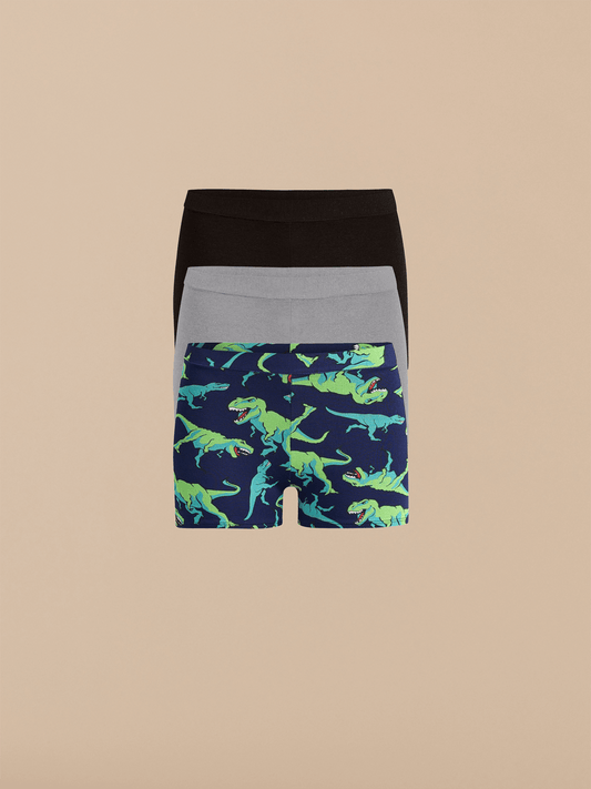 FeelFree Boyshort 3-Pack | T-Rexin Pack