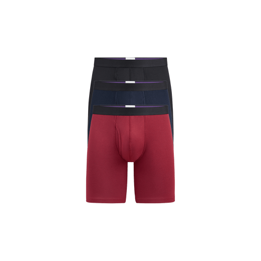 The Ball Caddy™ Long Boxer Brief w/ Fly 3-Pack | Classic Pack