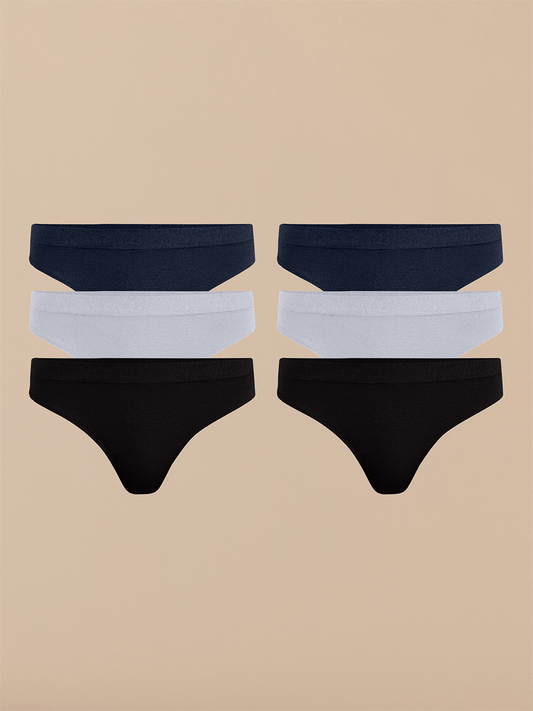 FeelFree Thong 6-Pack | Classic Pack