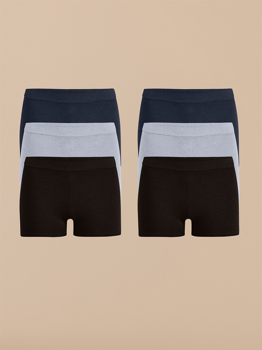 Feelfree Boyshort 6-Pack | Classic Pack