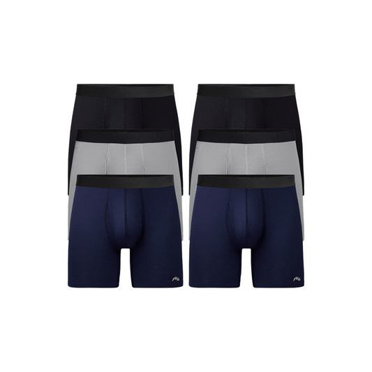 Breathe Ball Caddy™ Boxer Brief w/ Fly 6-Pack | Classic Pack