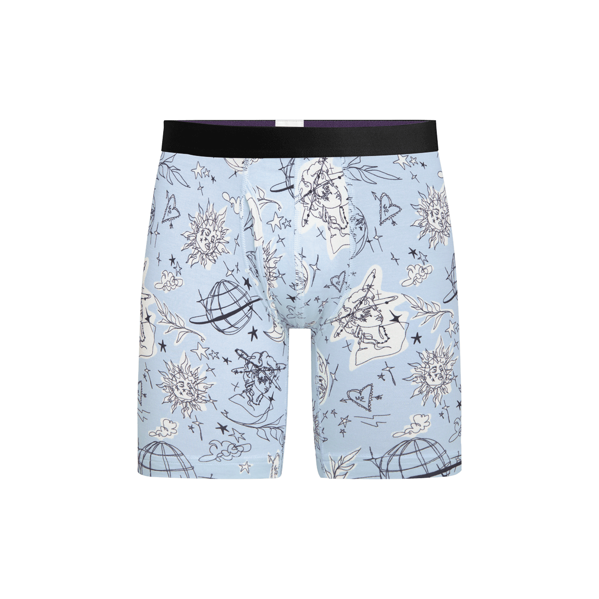 UltraModal™ Core Long Boxer Brief w/ Fly | Full Moon by Girl Knew York