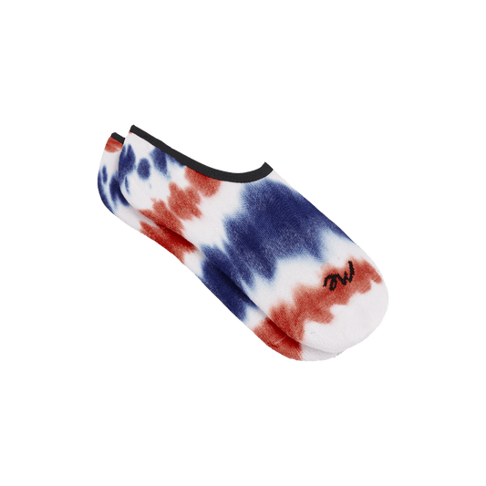 No Show Sock | Americana Tie Dye