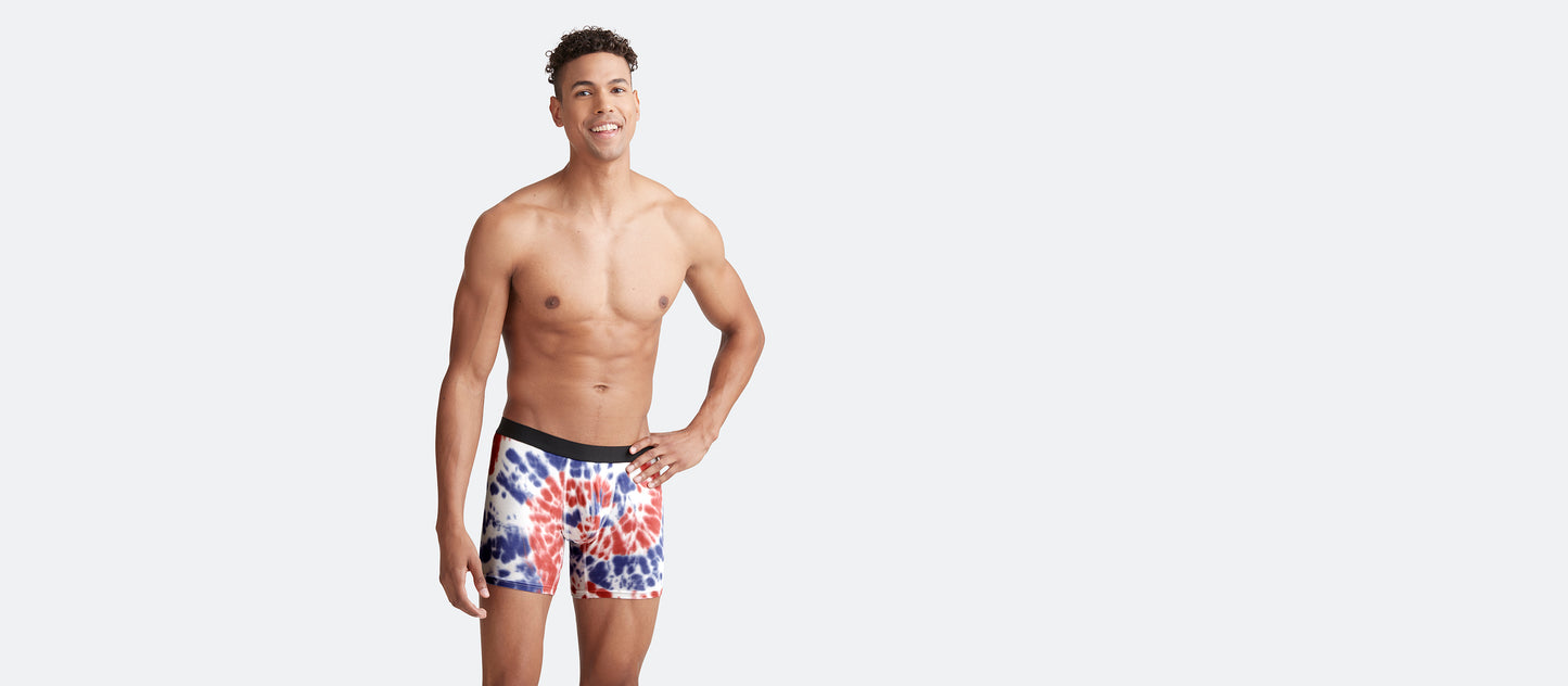 Boxer Brief | Americana Tie Dye