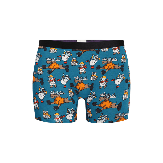 UltraModal™ Core Boyshort | Animals on Ice