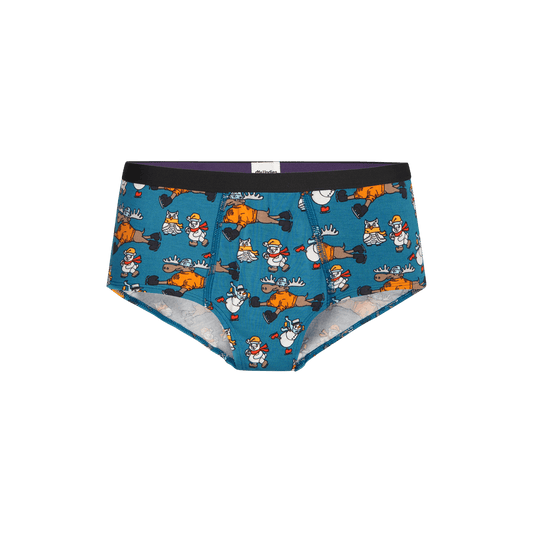 UltraModal™ Core Cheeky Brief | Animals on Ice